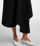 Bottega Veneta Asymmetric cotton midi skirt