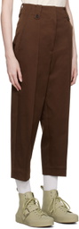 Margaret Howell Brown Cropped Trousers