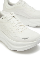 Hoka Bondi 9 Mesh-knit Sneakers White