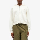 Dickies Women's Oakport Zip Hoodie in Ecru