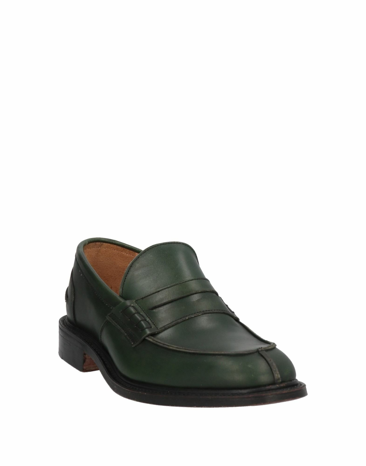 Tricker's Womens Loafers Dark in Green