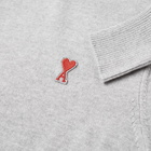 AMI A Heart Logo Roll Neck Knit