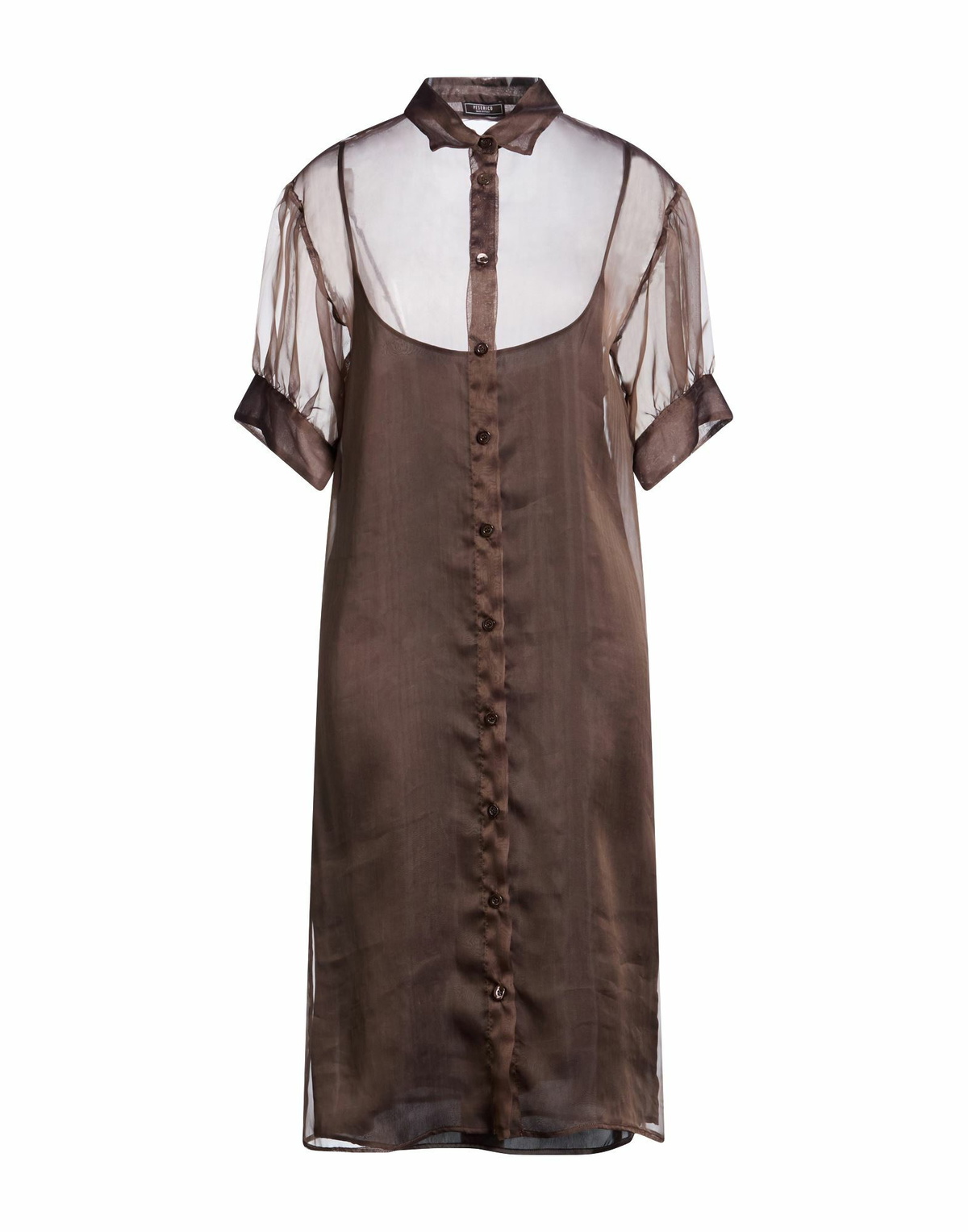 Peserico Womens Midi dress Dark in Brown