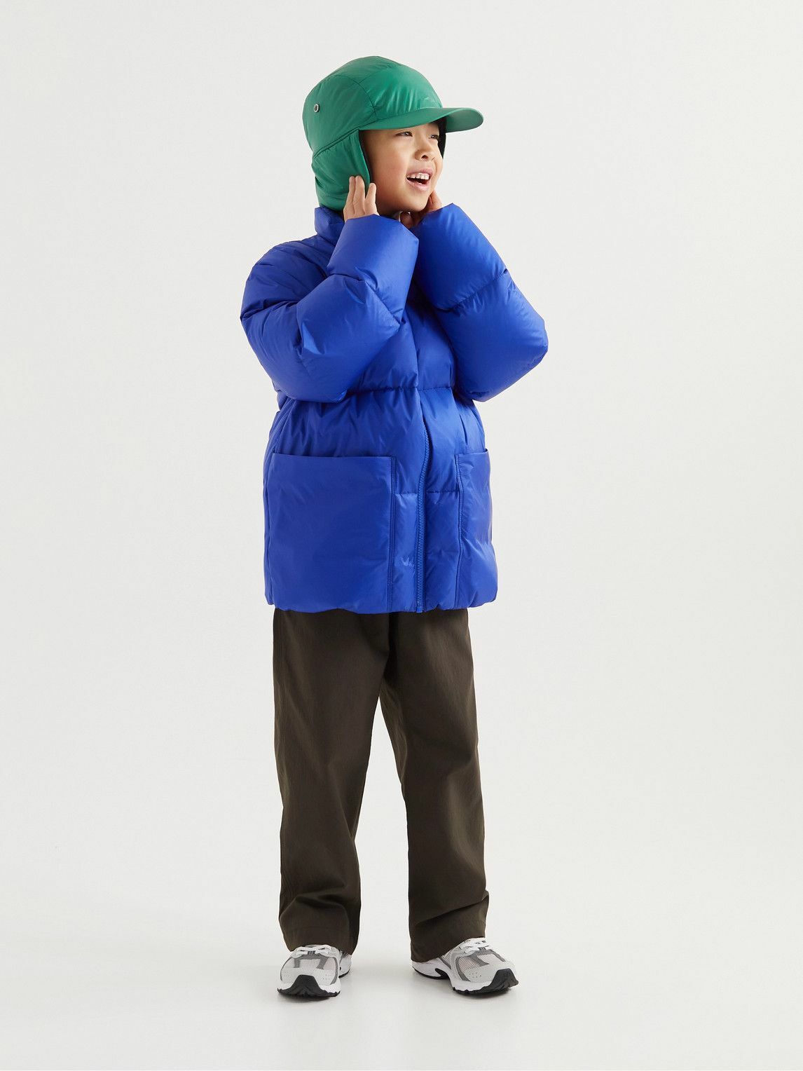 ARKET Kids - Eddie Fatigue Stretch Recycled Canvas Trousers - Green