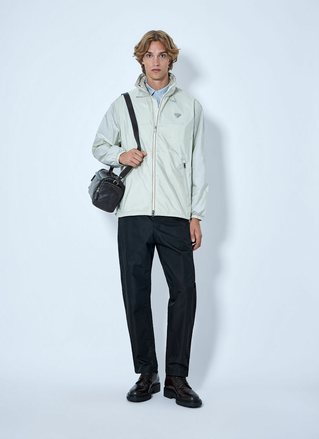 Prada High-Neck Zip Jacket