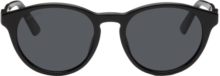 Photo: Gucci Black Round Sunglasses