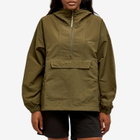 Gramicci Women's Nylon Tussah Anorak in Deep Olive