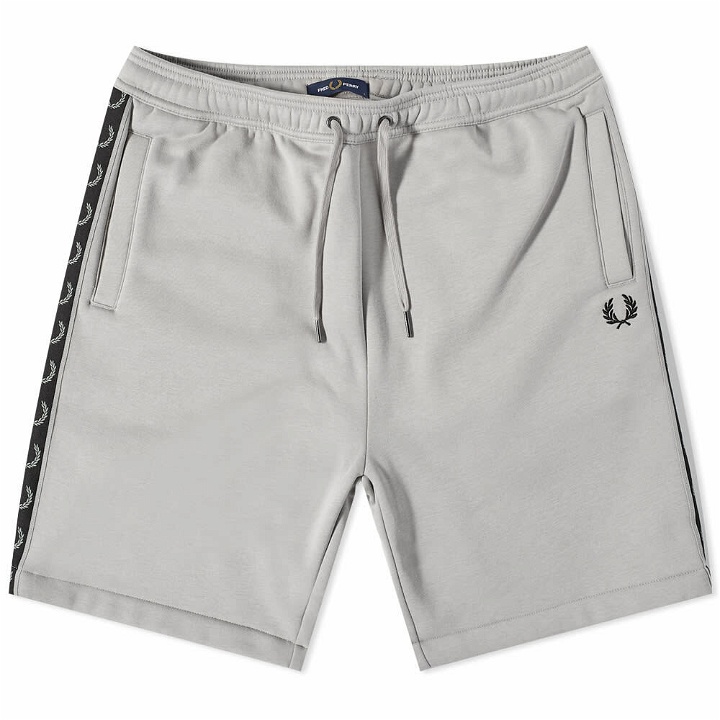 Photo: Fred Perry Men's Contrast Taped Short in Limestone