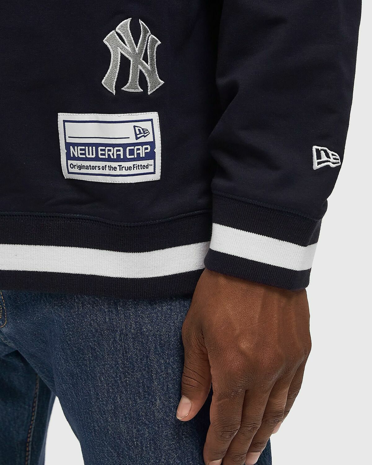 New Era LOGOSLCT CRWSWT2254 NEW YORK YANKEES Blue Mens Sweatshirt