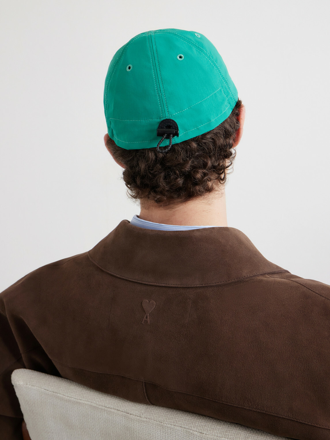 Jacquemus - Baluchon Logo-Embroidered Shell Baseball Cap - Green