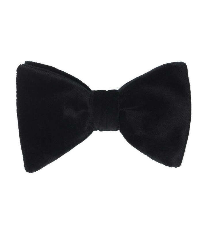 Photo: Ralph Lauren Purple Label Cotton velvet bow tie