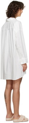 Deiji Studios White 'The Shirt' Midi Dress