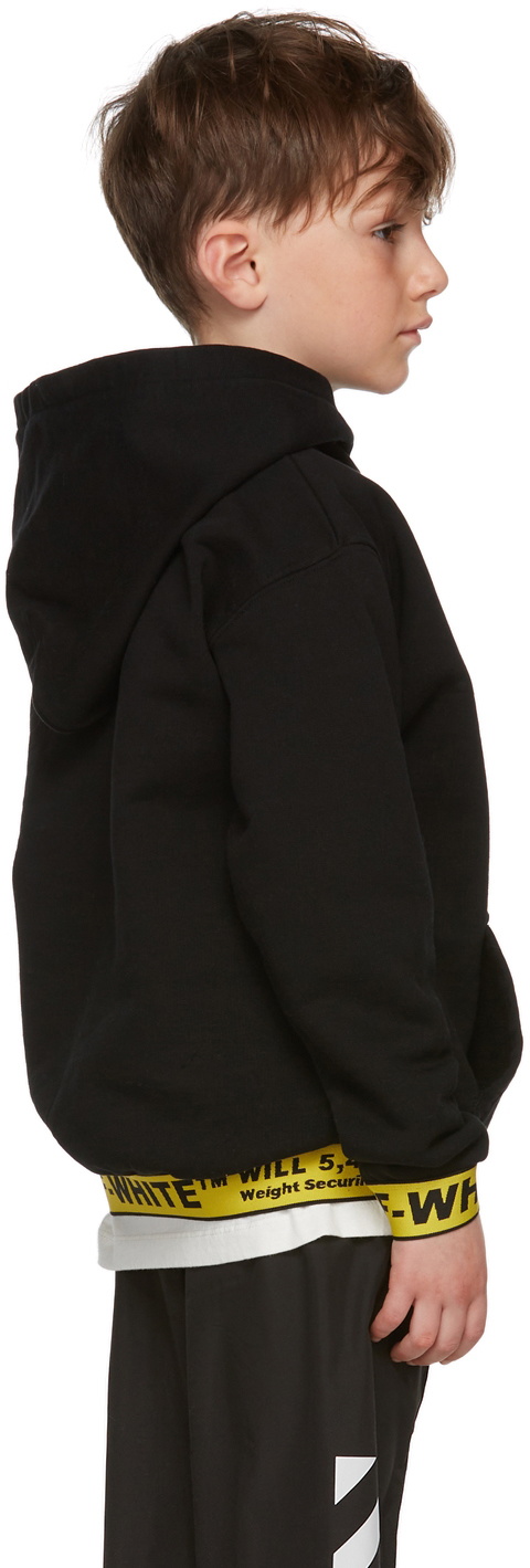 Off-White Kids Black Marker Hoodie