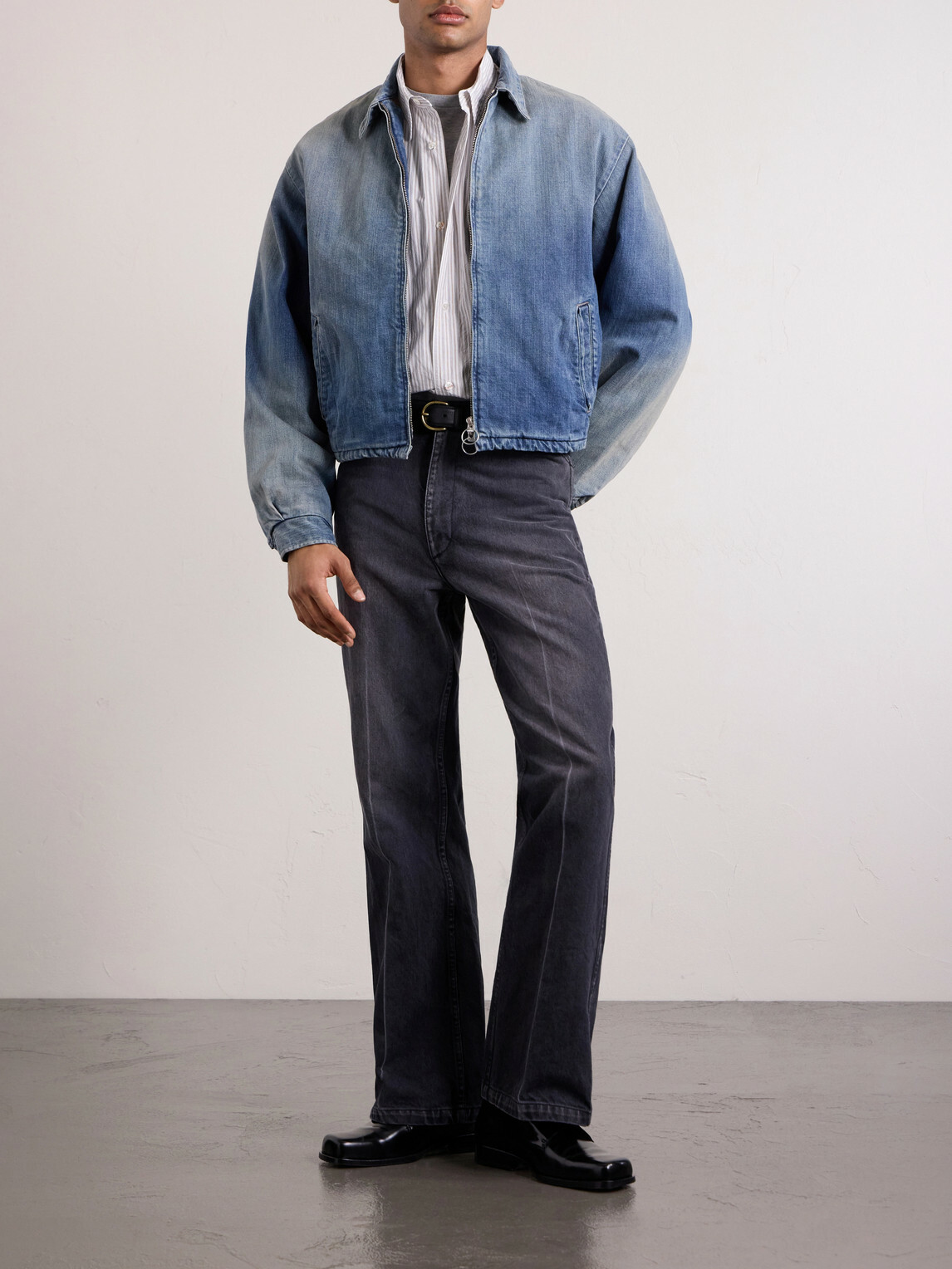 KAPITAL - 14oz Denim Straight-Leg Jeans - Blue