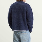 Bound Men's Dexter Cropped Alpaca Jumper in Navy