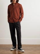 Folk - Garment-Dyed Cotton-Corduroy Shirt - Red