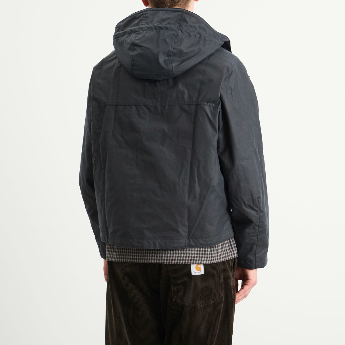 Barbour Men's x Margaret Howell Transport Wax Jacket in Navy Barbour
