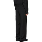 Valentino Black Satin Adjustable Trousers