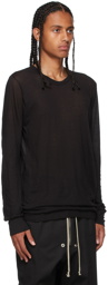 Rick Owens Black Basic Long Sleeve T-Shirt