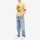 Jacquemus Men's Arty Leaf T-Shirt in Yellow