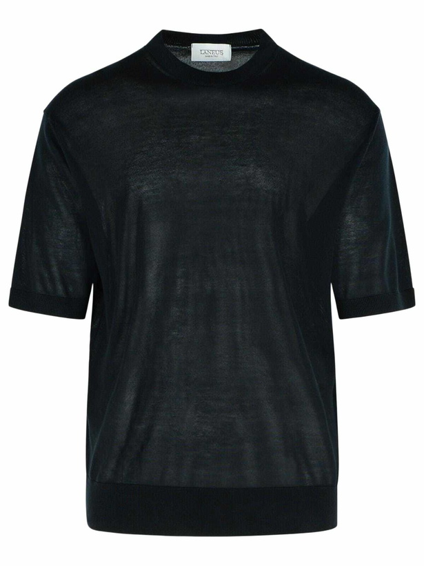 Photo: Laneus Black Lyocell Sweater