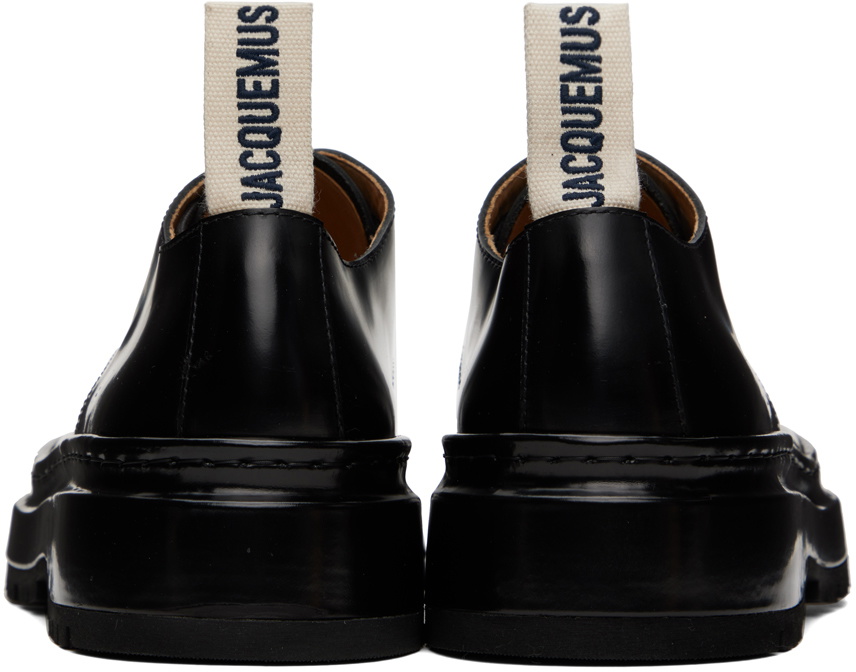 Jacquemus Black Le Chouchou 'Les derbies Pavane' Derbys