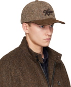 WOOYOUNGMI Brown Herringbone Cap