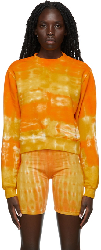 Photo: COTTON CITIZEN Orange The Milan Sweatshirt