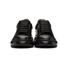 Alexander McQueen Black Glitter Oversized Sneakers