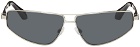 Palm Angels Silver & Gray Clavey Sunglasses