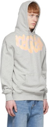 ICECREAM Grey Cotton Hoodie