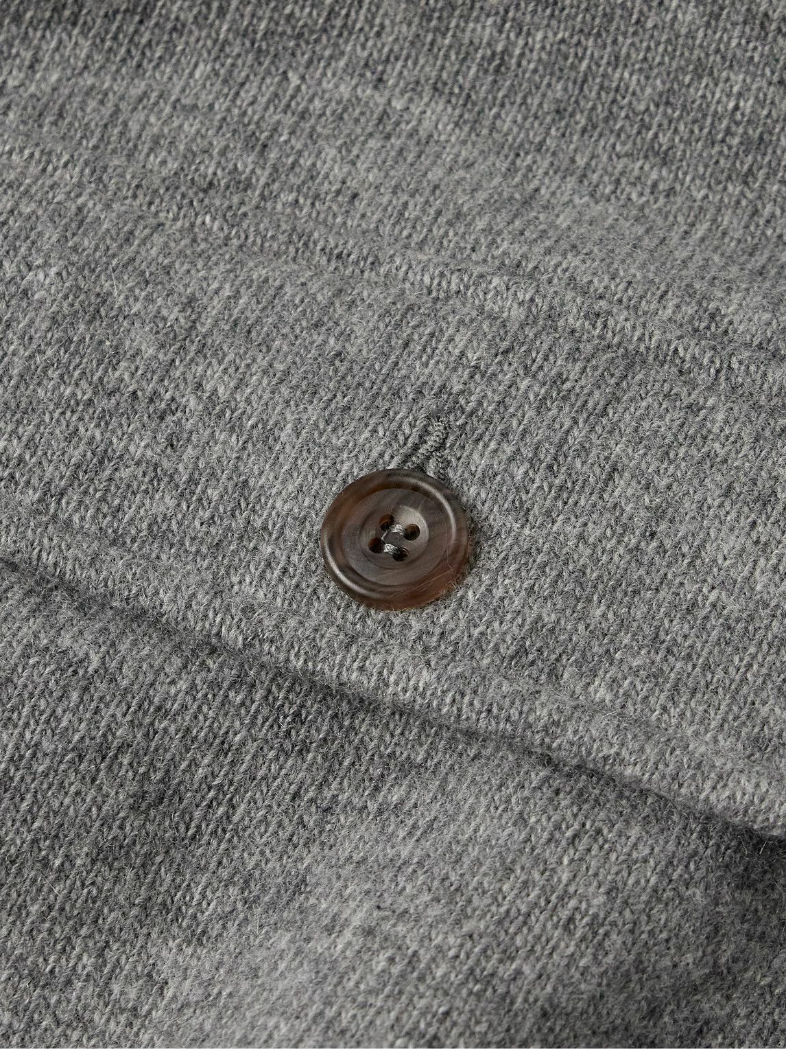 Richard James - Wool and Cashmere-Blend Cardigan - Gray