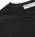 Givenchy - Printed Cotton-Jersey T-Shirt - Black