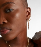 Yvonne Léon Marlin 9kt gold single earring with diamonds