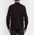 Norse Projects - Anton Button-Down Collar Checked Cotton-Flannel Shirt - Men - Burgundy