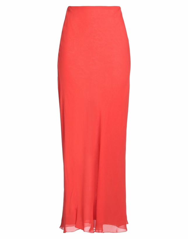 Photo: Khaite Womens Maxi skirt in Red
