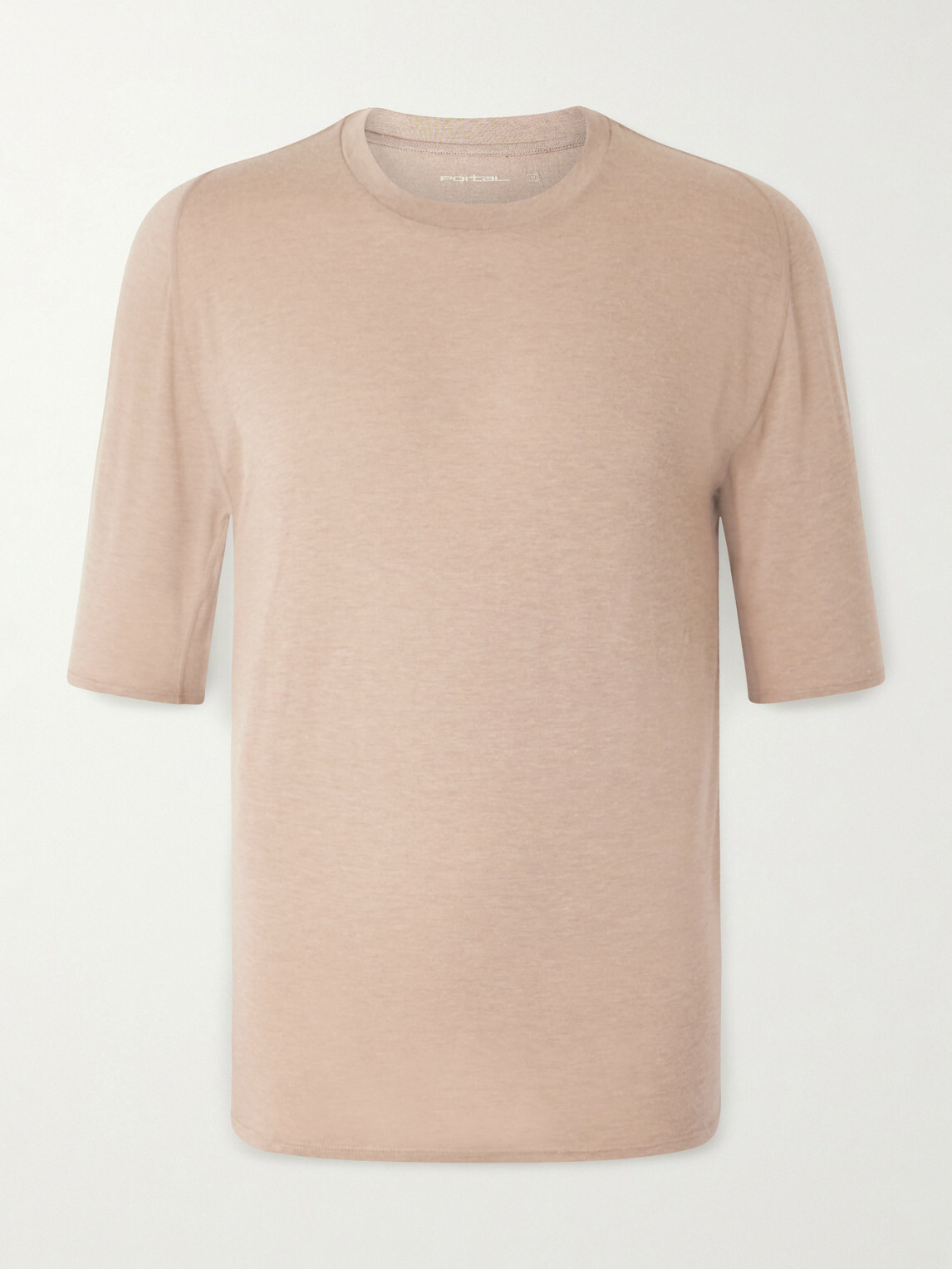 Portal - Drift Merino Wool-Blend Jersey T-Shirt - Brown