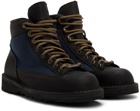 Danner Black & Navy Danner Ridge Boots