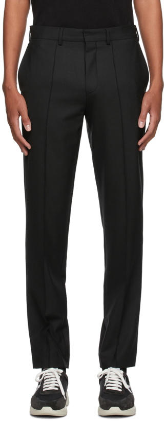 Photo: Axel Arigato Black Straight Fit Trousers