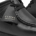 Clarks Originals Men's Wallabee in Black Leather
