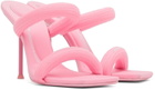 Alexander Wang Pink Padded Julie Heeled Sandals
