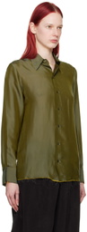 Gabriela Coll Garments Khaki No.197 Shirt