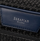 Serapian - Coated-Canvas Wash Bag - Black