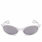 Oakley Plantaris Sunglasses in Matte Vapor/Prizm Grey 