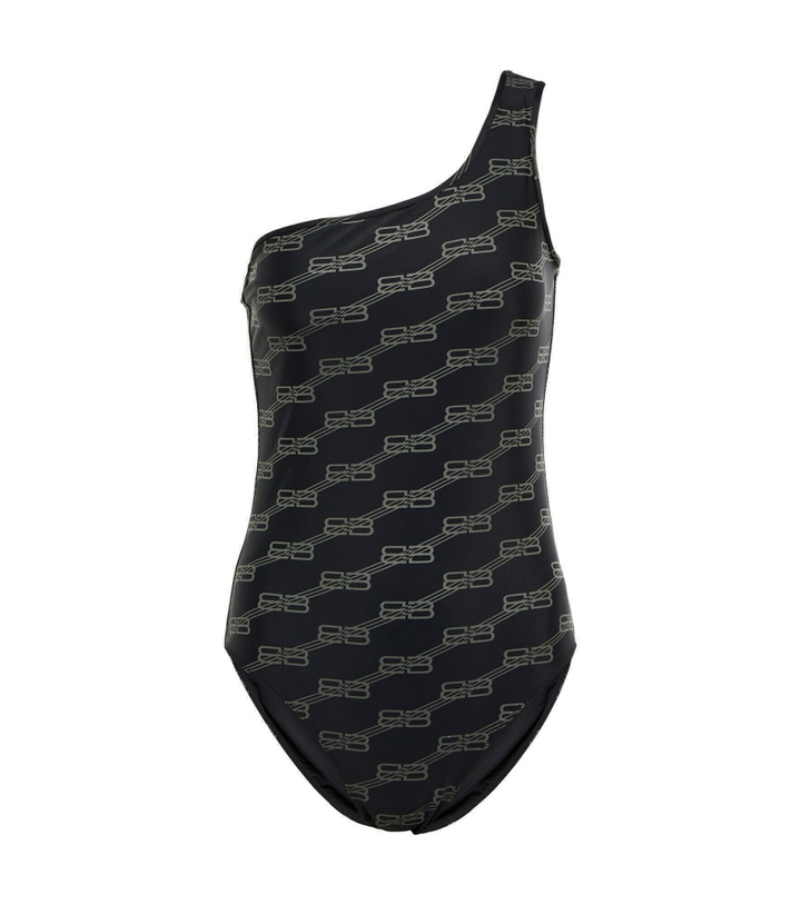 Photo: Balenciaga - BB one-shoulder swimsuit