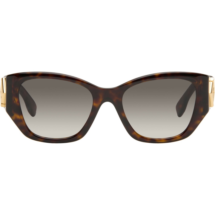 Photo: Fendi Brown FF Diamonds Sunglasses