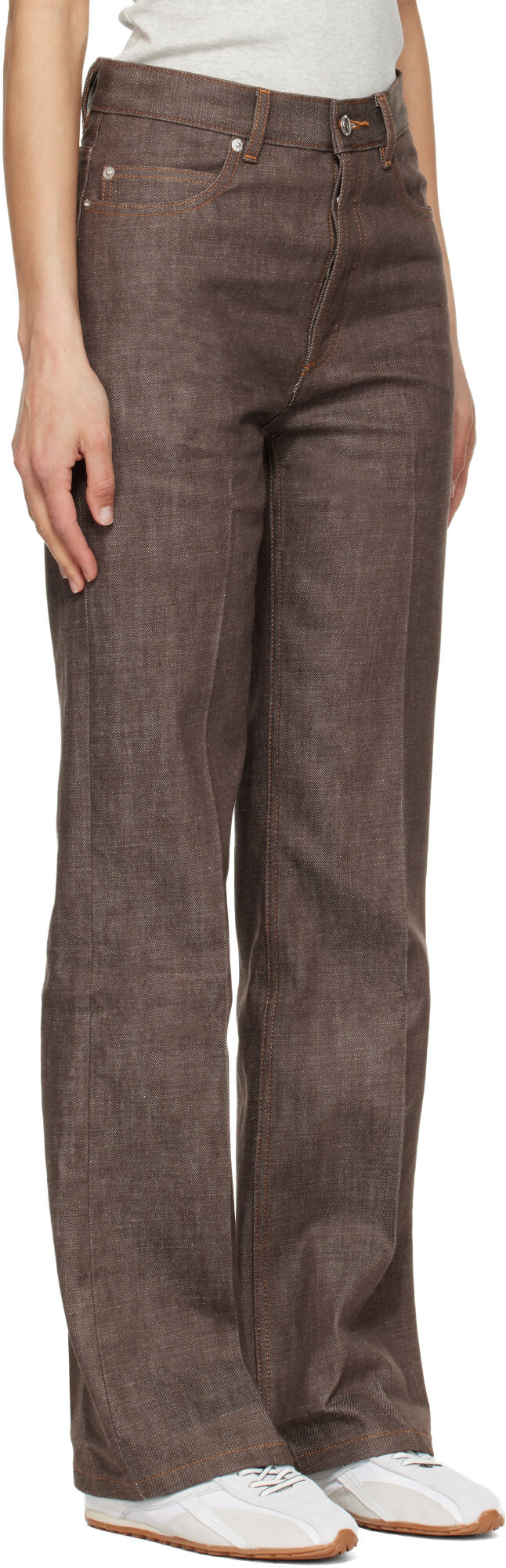 A.P.C. Brown Arno Jeans