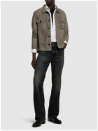 TOM FORD - Lightweight Suede Outershirt