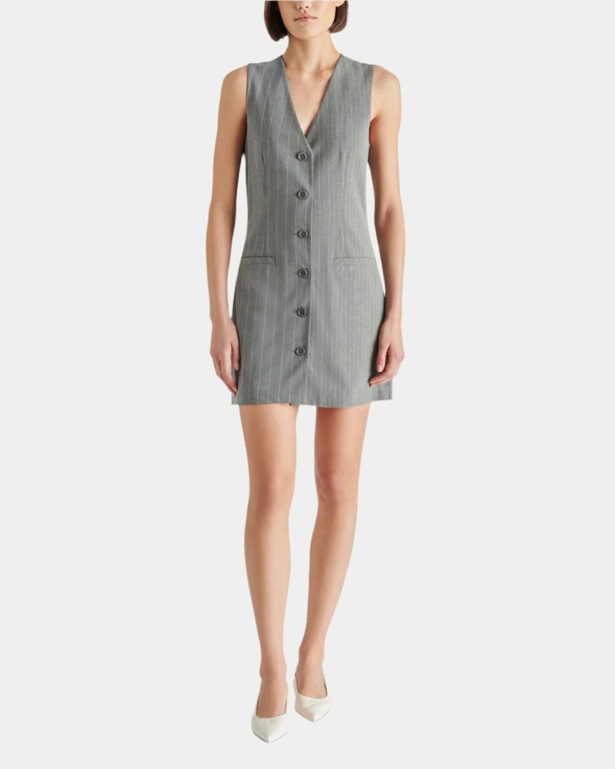 Steve Madden Cressida Dress in Grey