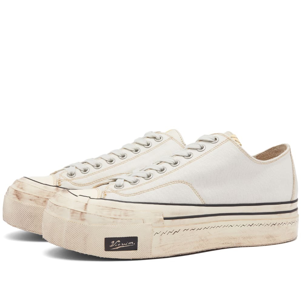 visvim skagway lo g patten イエロー 美品 厚底 - スニーカー